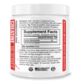 The Curse Creatine Micronized from JNX Sports, unflavored supplement in a skull-themed container, 60 servings.